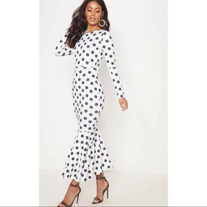Pretty Little Thing Polka Dot Dress